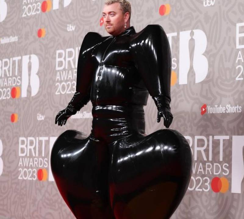 Sam Smith entre los peores vestidos de los Brit Awards 2023  / Instagram