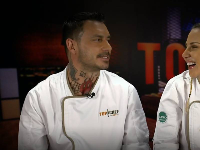 ¿Ese huevito quiere sal?: Pinilla sorprendió en Top Chef VIP junto a Gissella Gallardo