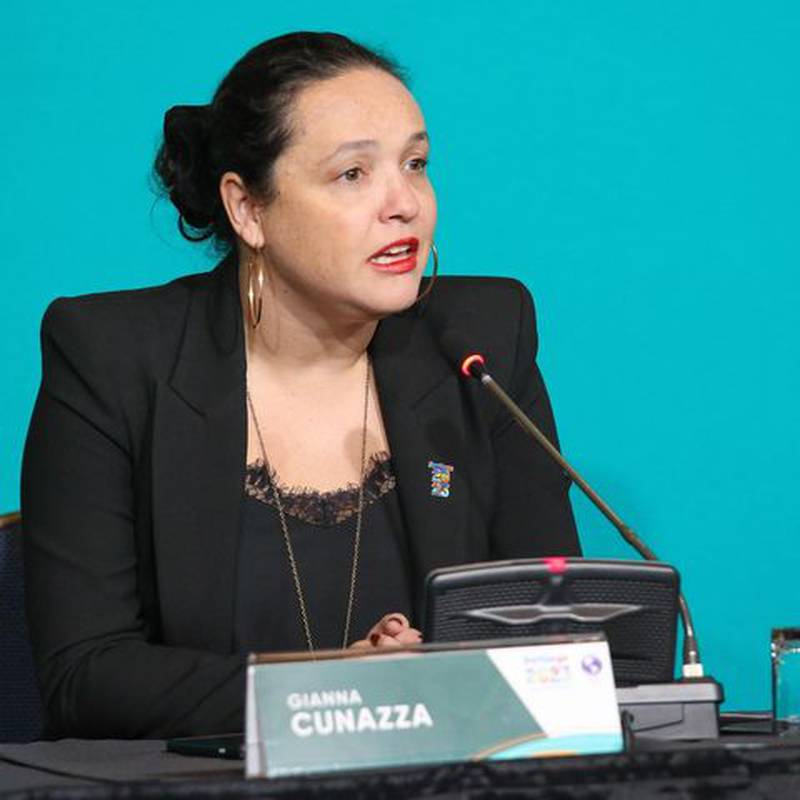 Gianna Cunazza, exdirectora ejecutiva de Santiago 2023. / instagram @santiago2023oficial