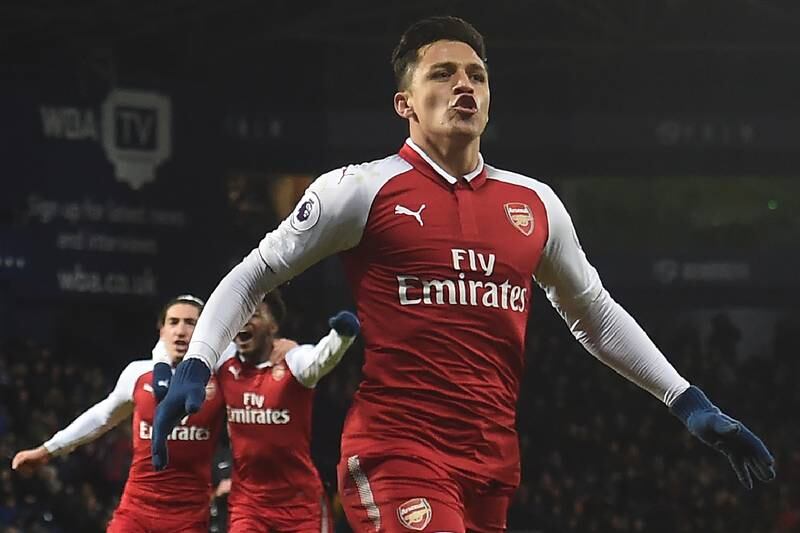 Alexis Sánchez en el Arsenal, una imagen que no se repetirá. / AFP