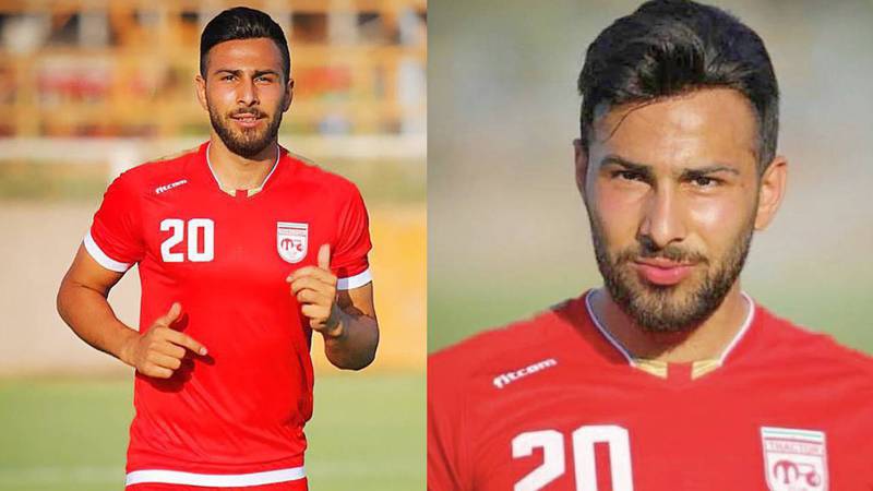 Amir Nasir-Azadani el jugador que mantiene en vilo al mundo deportivo.  / Foto: Instagram @mirnasrazadaani