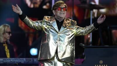 Elton John batió el récord de audiencia en el Glastonbury