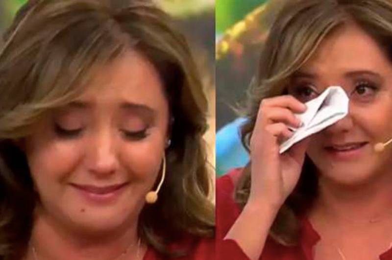 Priscilla Vargas llora en vivo / Captura de pantalla