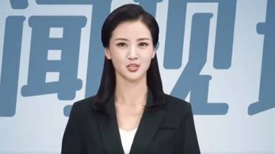 Ella es Ren Xiaorong, la mejor presentadora de noticias en China... y no existe