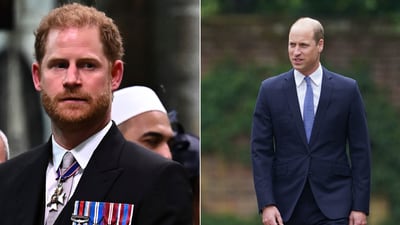 ¿Por qué el príncipe Harry es pelirrojo y no se parece a su hermano William?