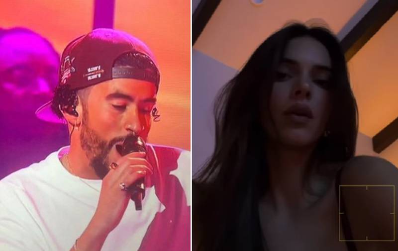 En redes rechazan a Kendall Jenner como la "nueva enamorada" de Bad Bunny  / Instagram