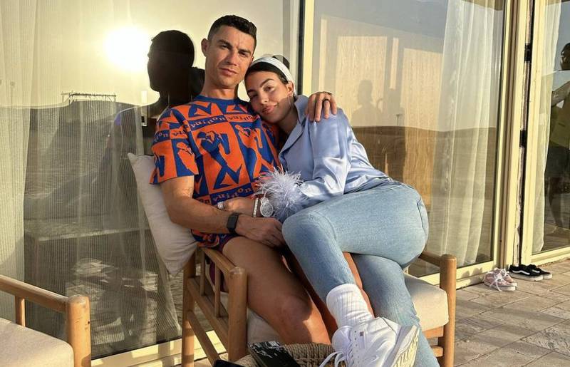 Georgina Rodríguez y Cristiano Ronaldo / Instagram