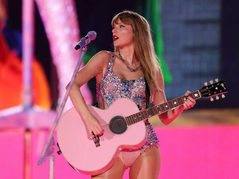 Taylor Swift provocó fuerte temblor en un show