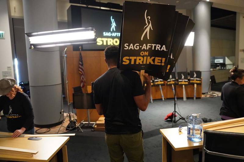 Comenzó la huelga del sindicato de actores de Hollywood. / Instagram: @sagaftra