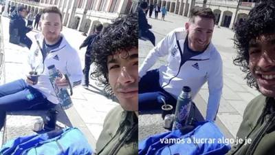 Messi y Maradona toman mate juntos en Mar del Plata: las redes explotan
