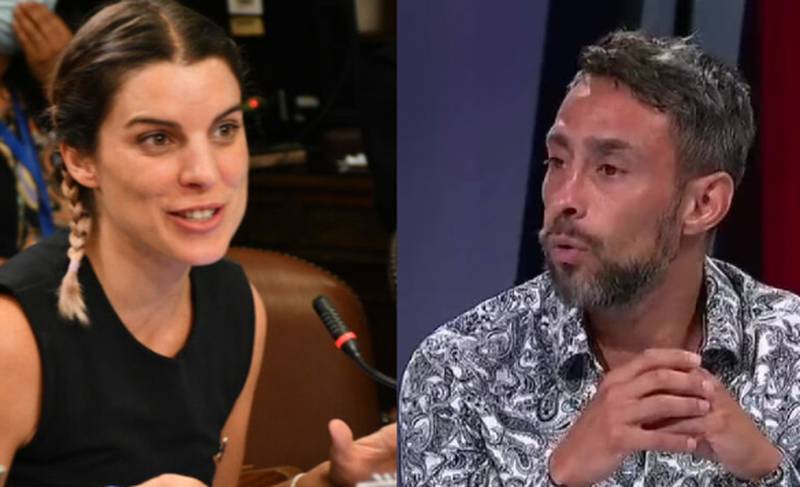 Maite Orsini y Jorge Valdivia / Captura TV