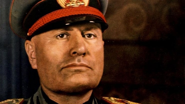 Benito Mussolini, dictador fascista italiano / Dominio público