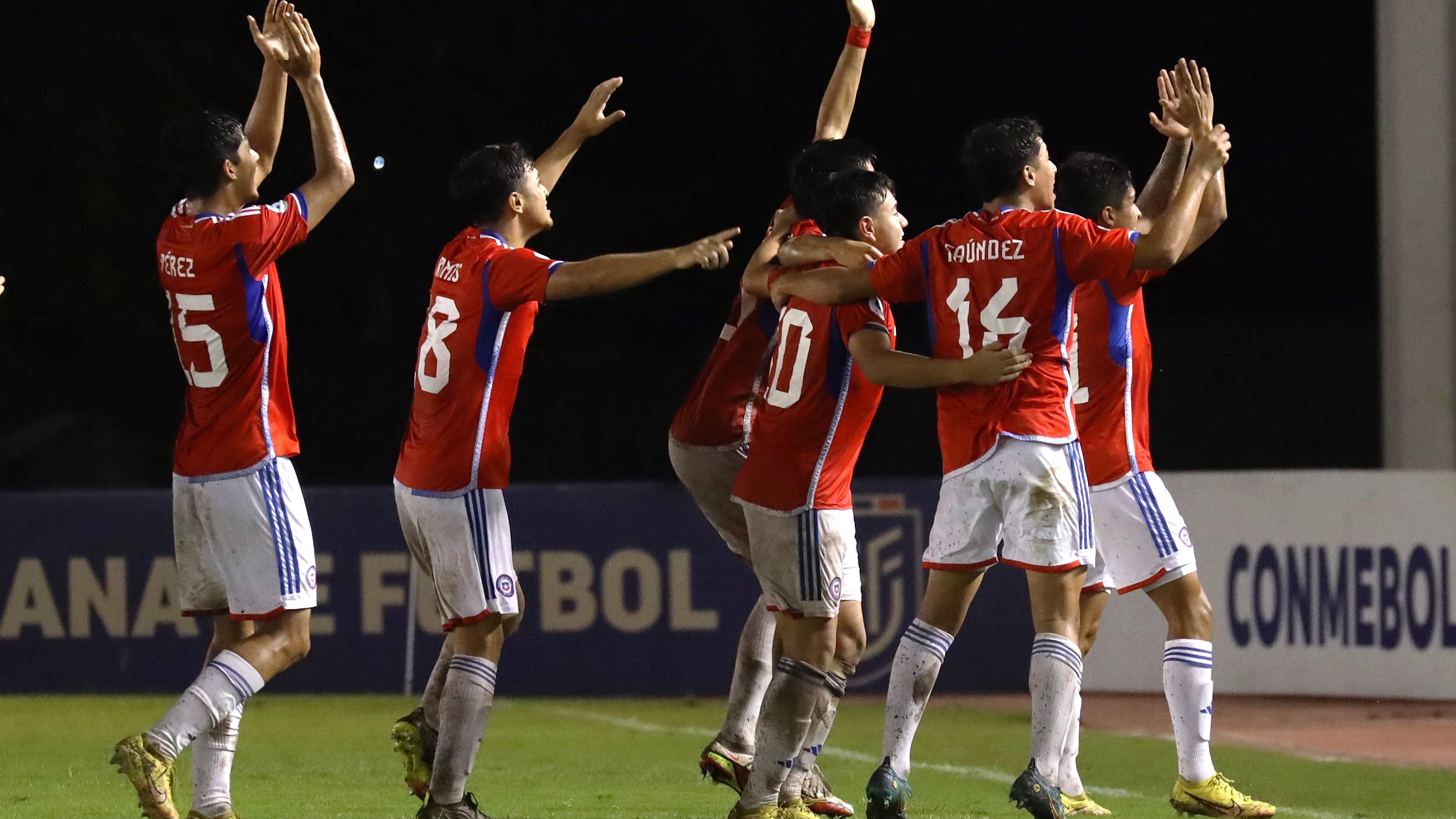 Chile en Sudamericano Sub 17 de 2023 / Aton