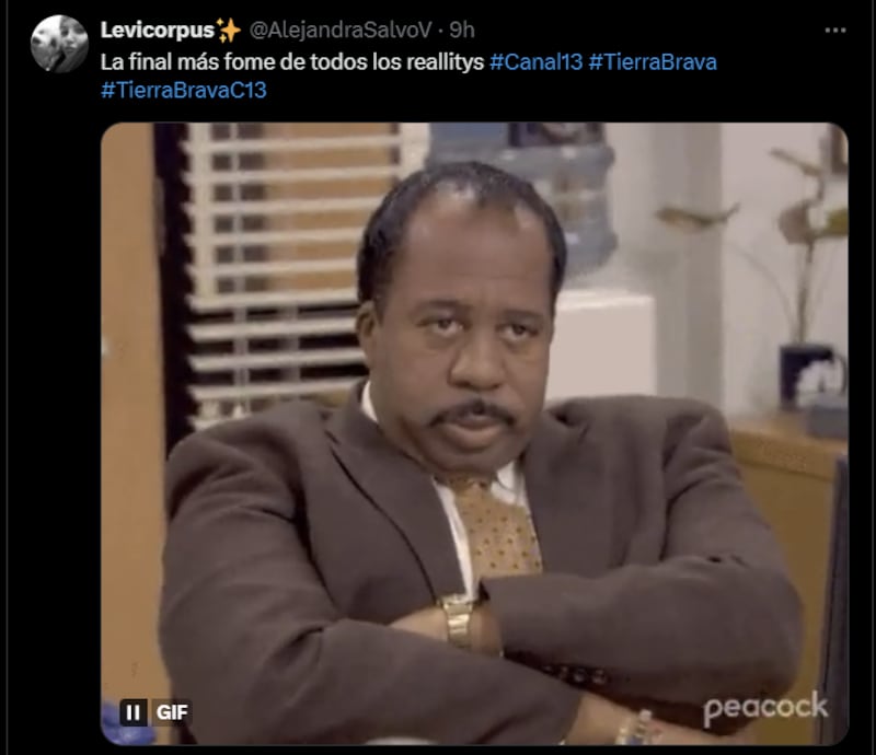 Reacción final de "Tierra Brava"