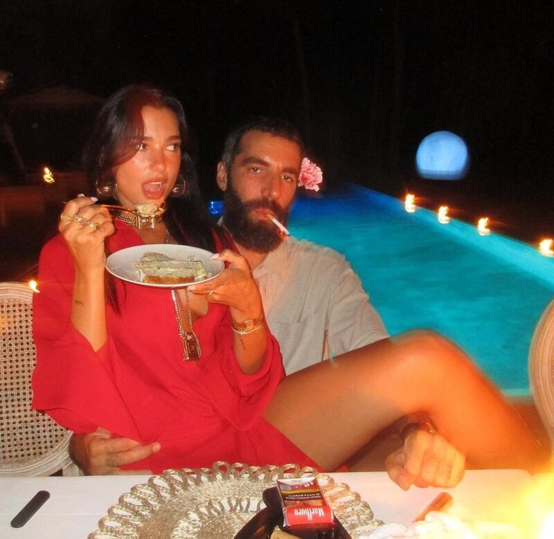Dua Lipa y Romain Gavras, su novio. / Instagram