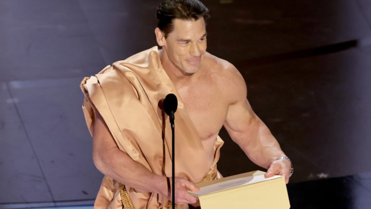 John Cena hizo una participación histórica en la ceremonia de los Premios Óscar tras aparecer desnudo.