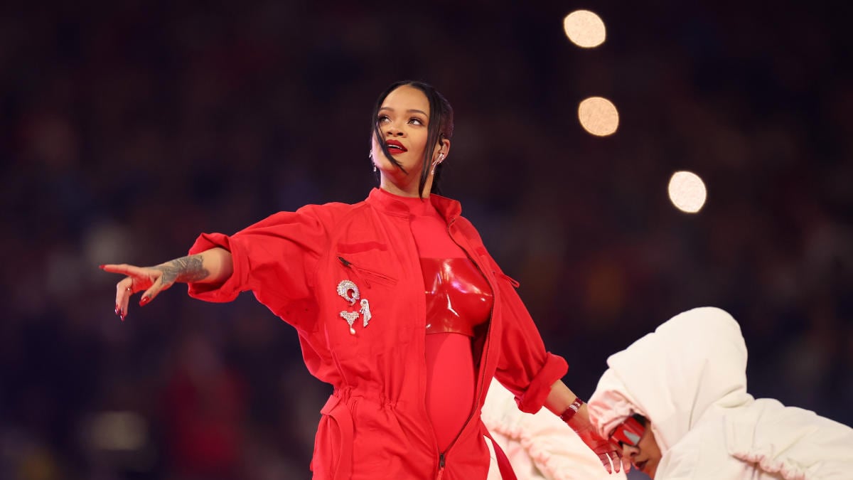 Rihanna se lució con un show donde presumió su segundo embarazo.  / Foto: Instagram