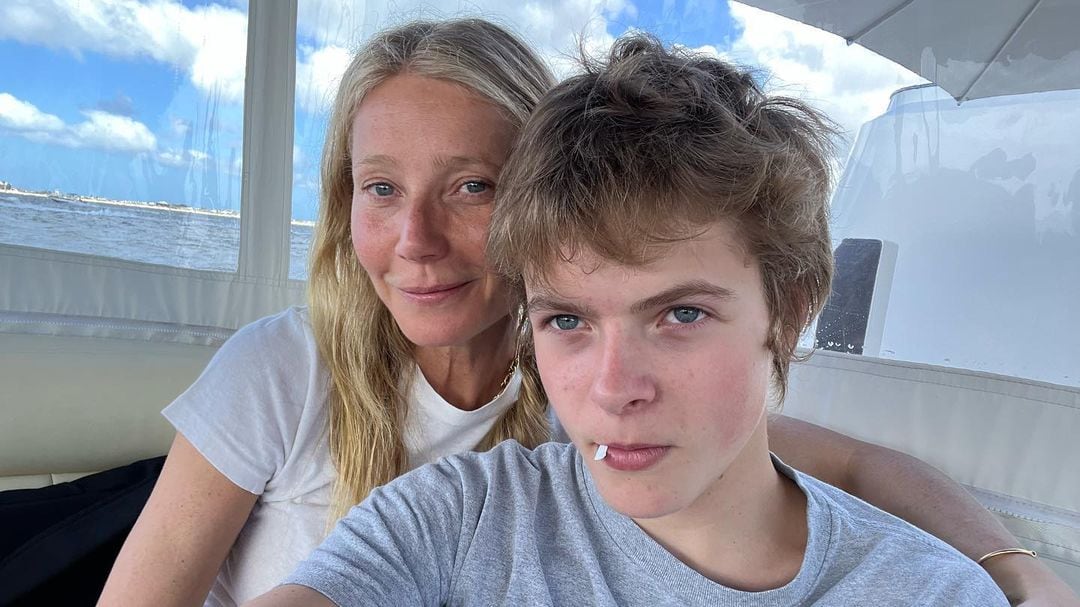 Gwyneth Paltrow y su hijo Moses. / Instagram: @gwynethpaltrow