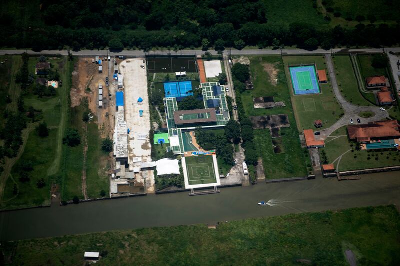 Mansión de Neymar en Río de Janeiro / AFP