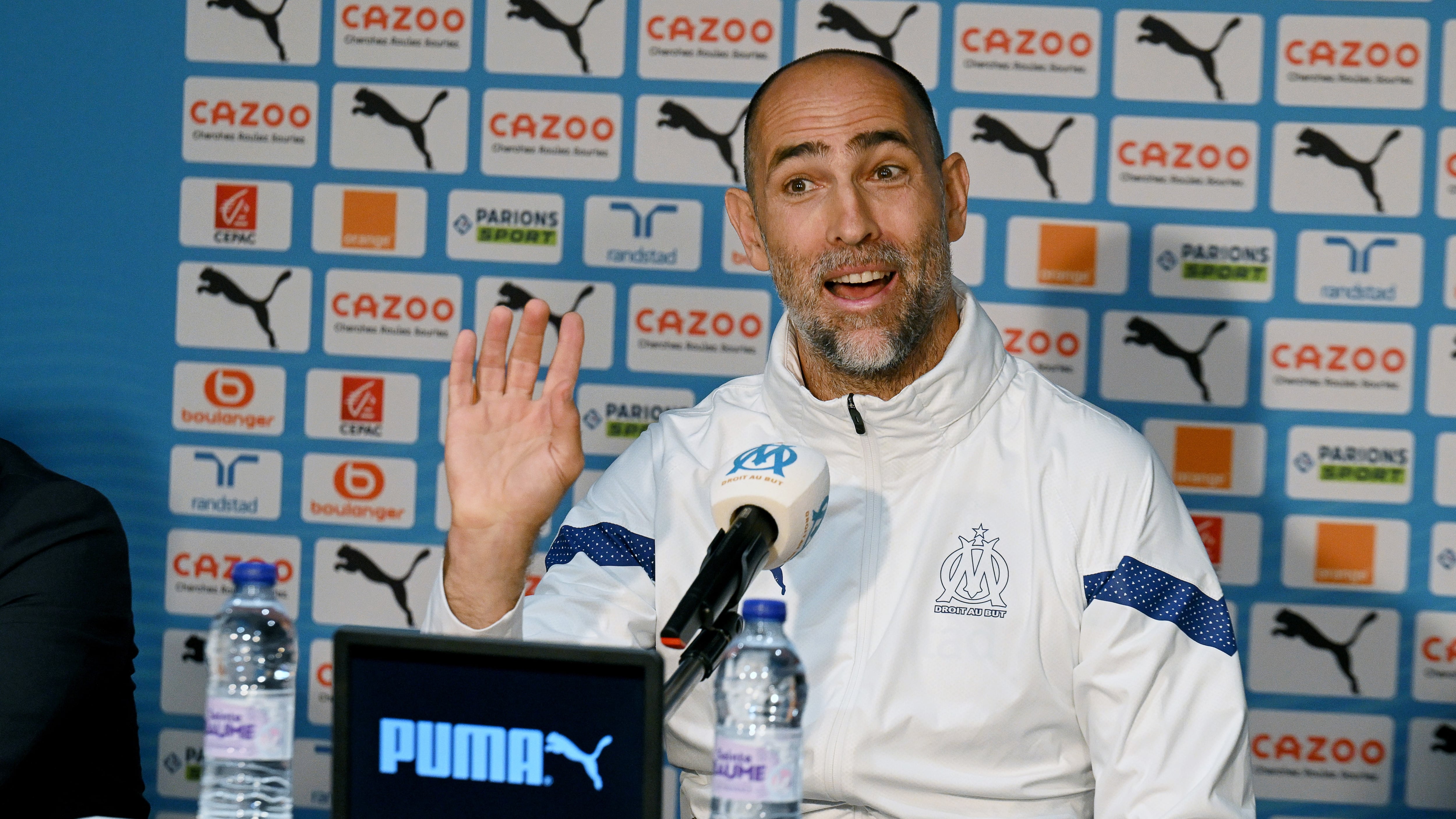 Igor Tudor anuncia su salida del Olympique. / AFP