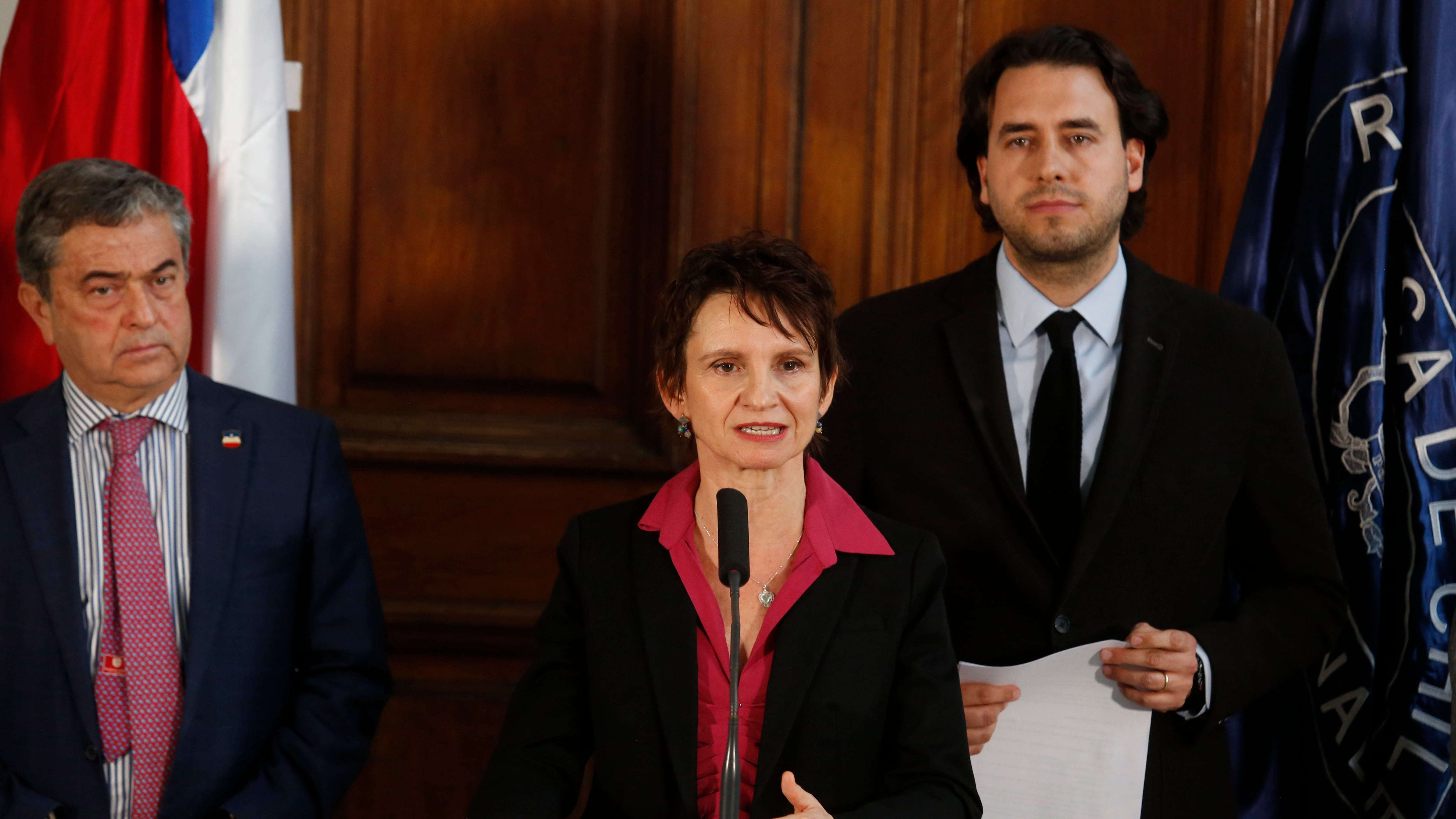 La ministra Tohá ha intentado liderar un acuerdo por seguridad. / Juan Eduardo López/ Aton Chile