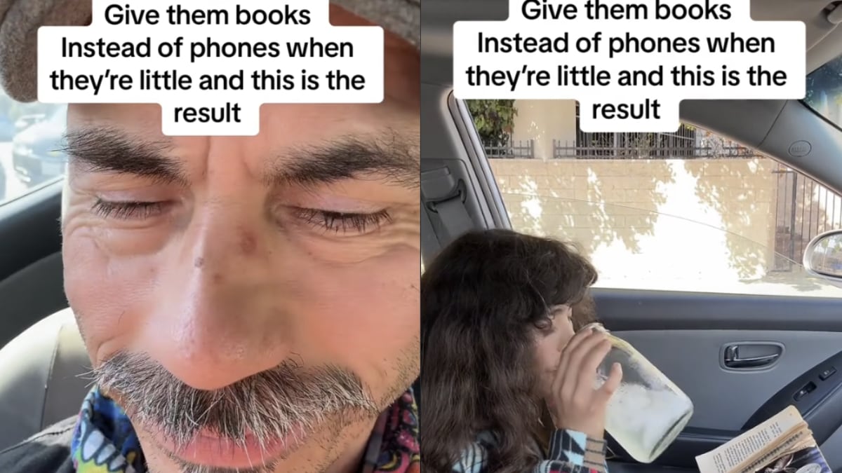 Un padre reveló que le regala libros a su hijo en vez de un celular y generó debate en redes