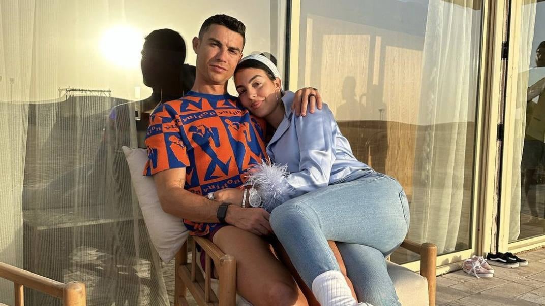 Georgina Rodríguez y Cristiano Ronaldo / Instagram