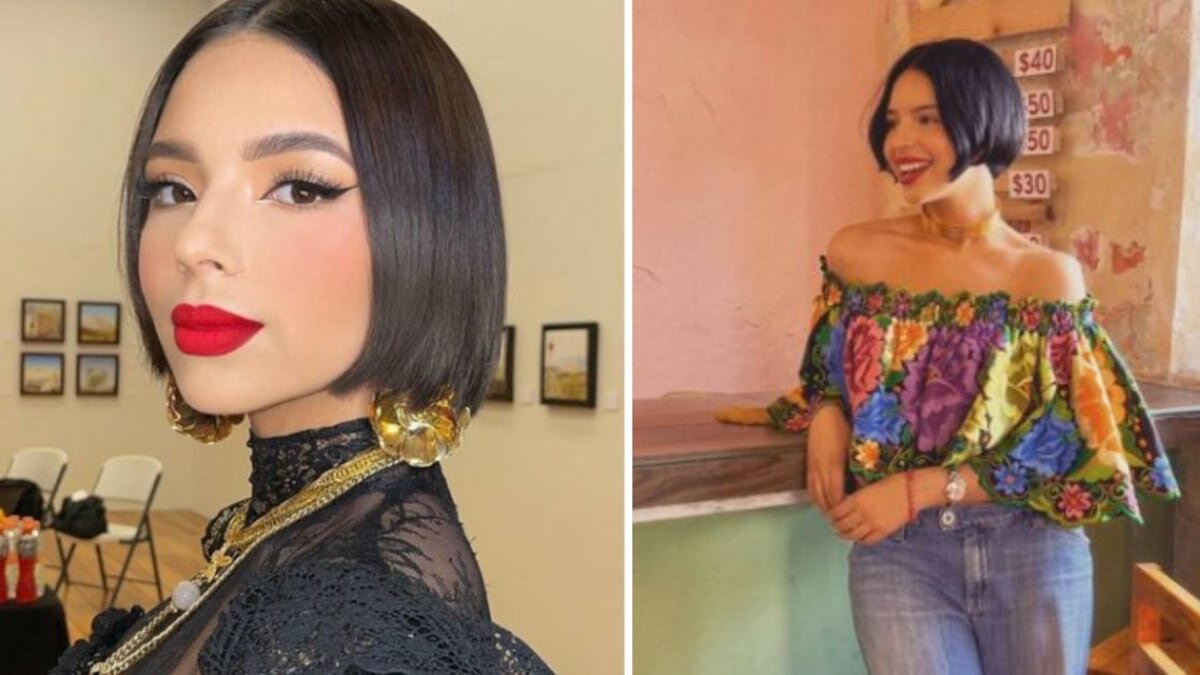 Ángela Aguilar looks mexicanos