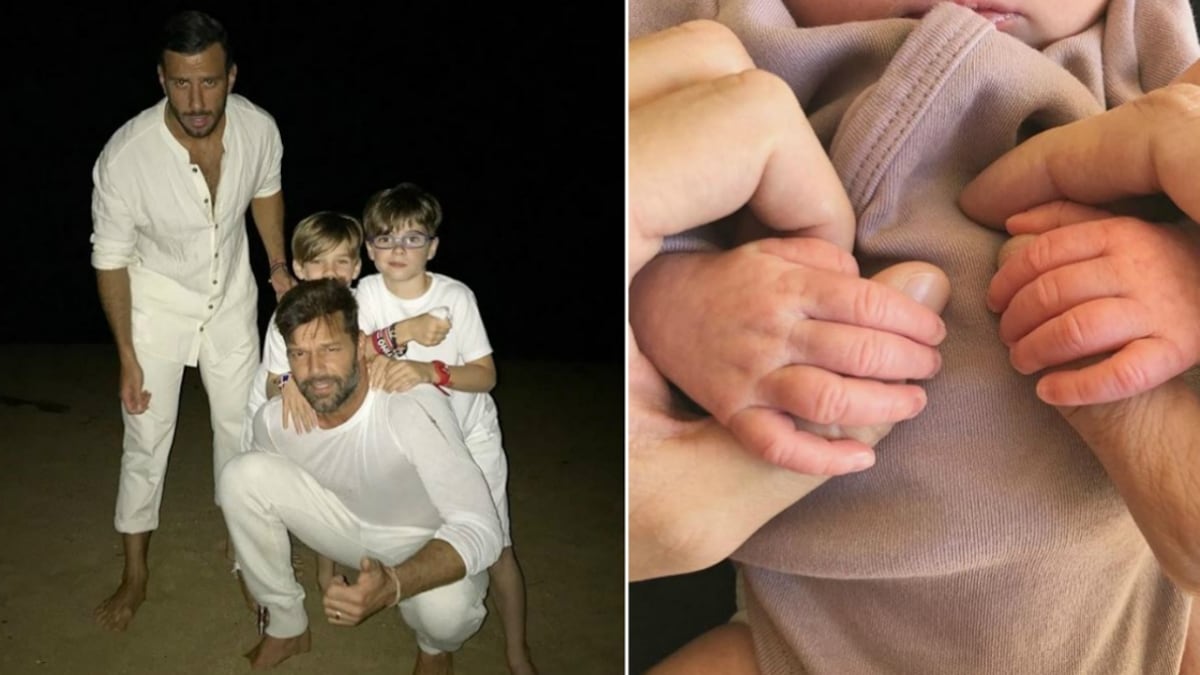 Ricky Martin se ha refugiado en sus hijos tras su divorcio.  / Foto: Instagram
