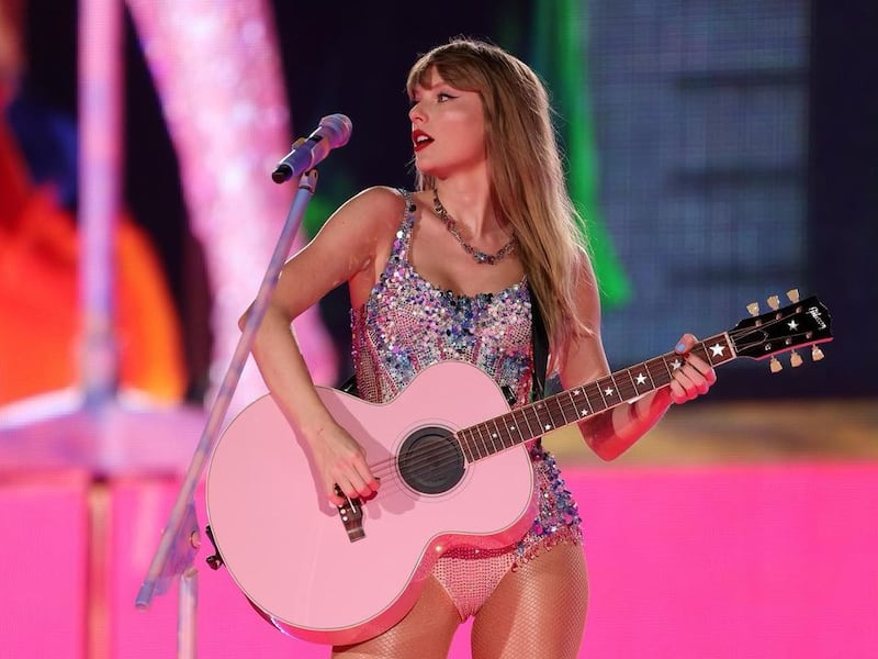 Taylor Swift provocó fuerte temblor en un show
