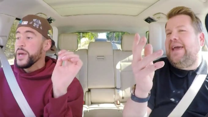 Bad Bunny llega a Carpool Karaoke: cuándo estrena  / Twitter
