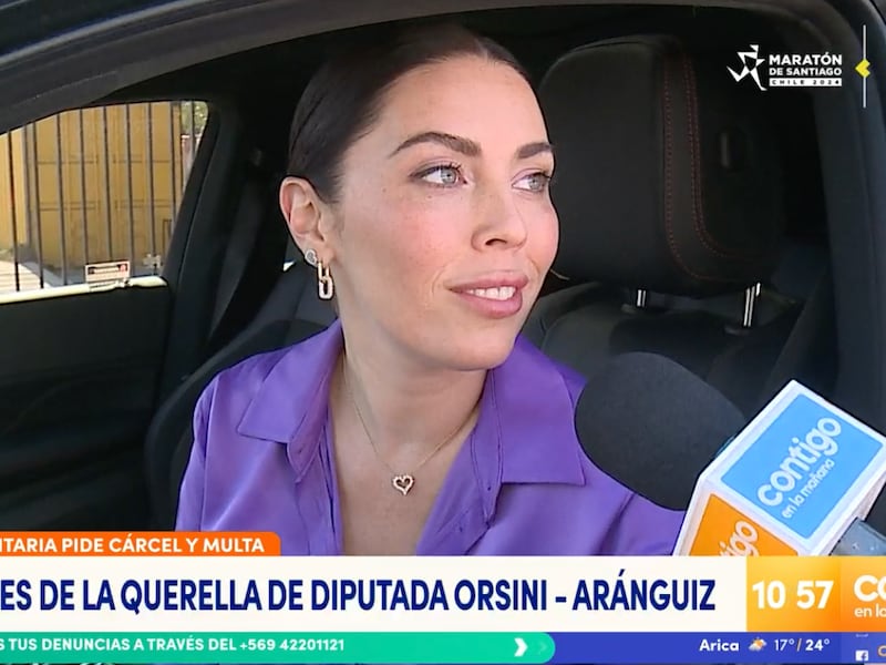 Daniela Aránguiz se refiere a querella de Maite Orsini: “Todo acto tiene consecuencias, soy una persona que se defiende”