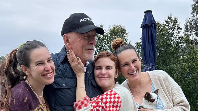 Bruce Willis y su familia / instagram @demimoore