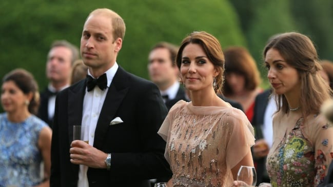 Príncipe William, Kate Middleton e Rose Hanbury
Foto: @womansdayaus
