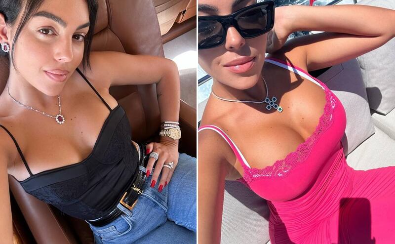 Georgina Rodríguez posó bajo el mar con ropa interior y figura de infarto: "Toda una sirena"