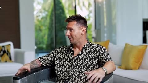 Lionel Messi / Youtube Captura Olga.