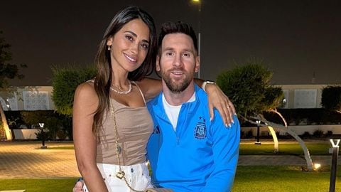 Antonela Roccuzzo y Lionel Messi / instagram @antonelaroccuzzo