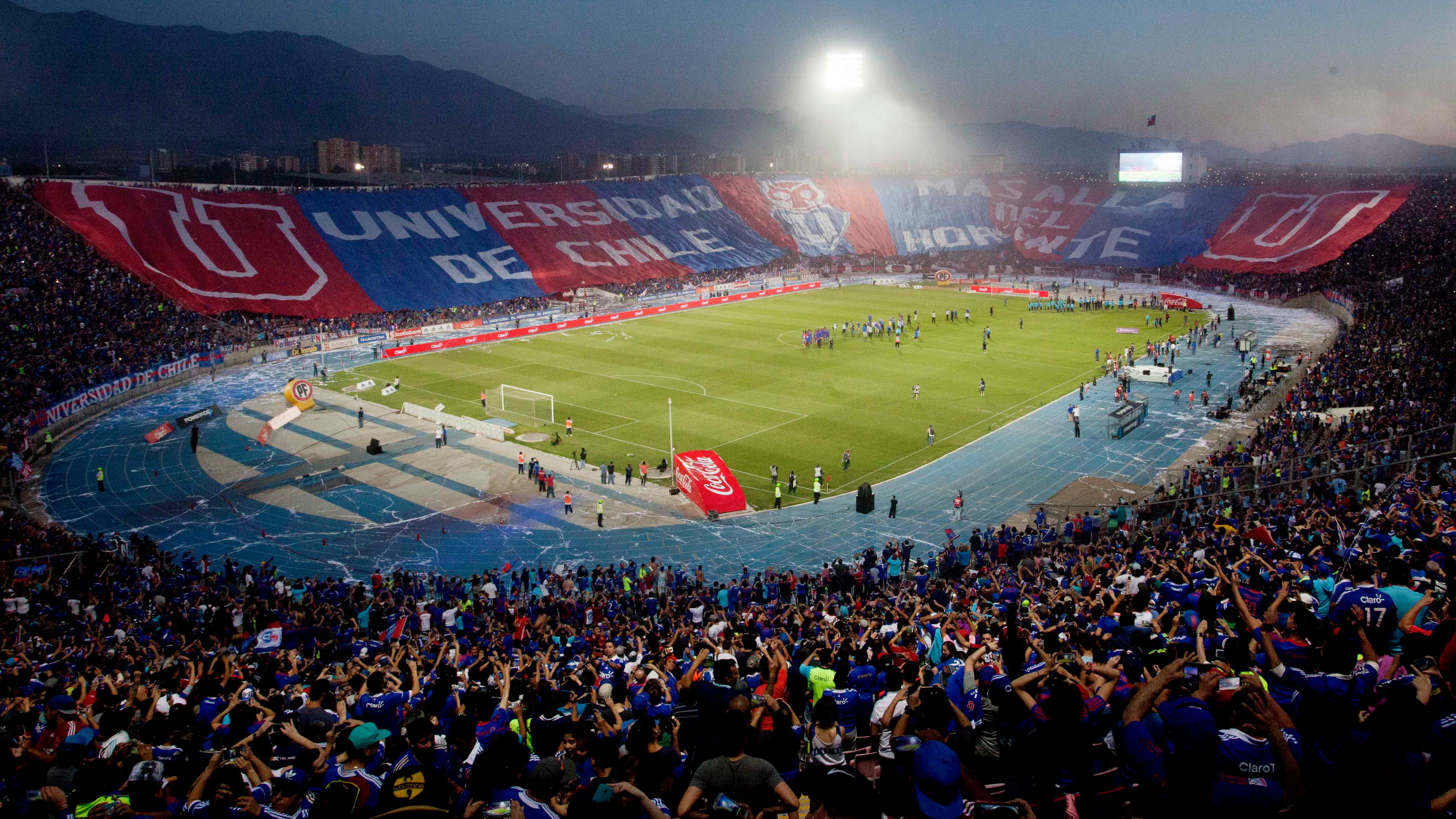 El Estadio Nacional en un partido de local de la "U". / Photosport