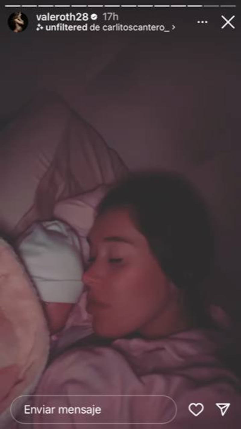 "Si respiro, despierta...": Las peripecias de Vale Roth para que su hija concilie el sueño