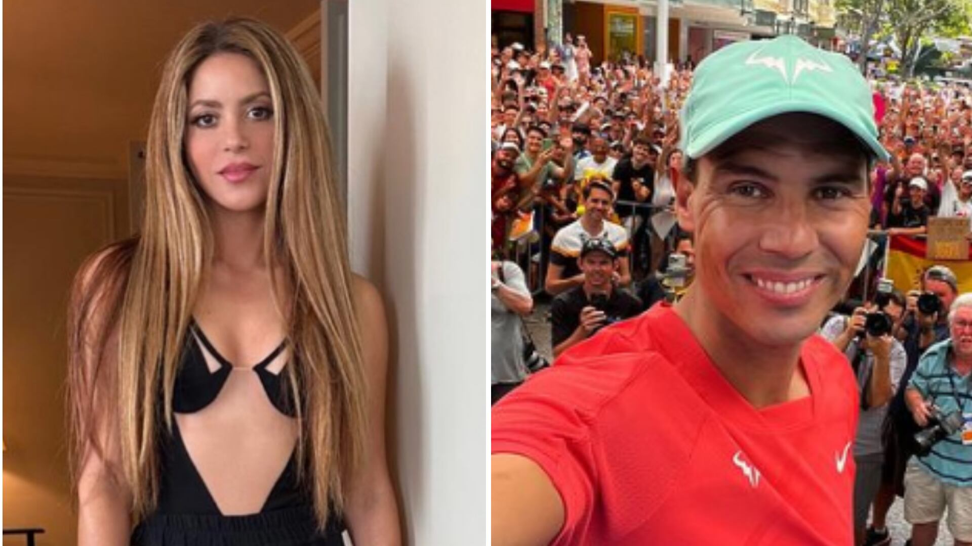 Fanáticos le recuerdan a Shakira la química que tuvo con el tenista Rafael Nadal