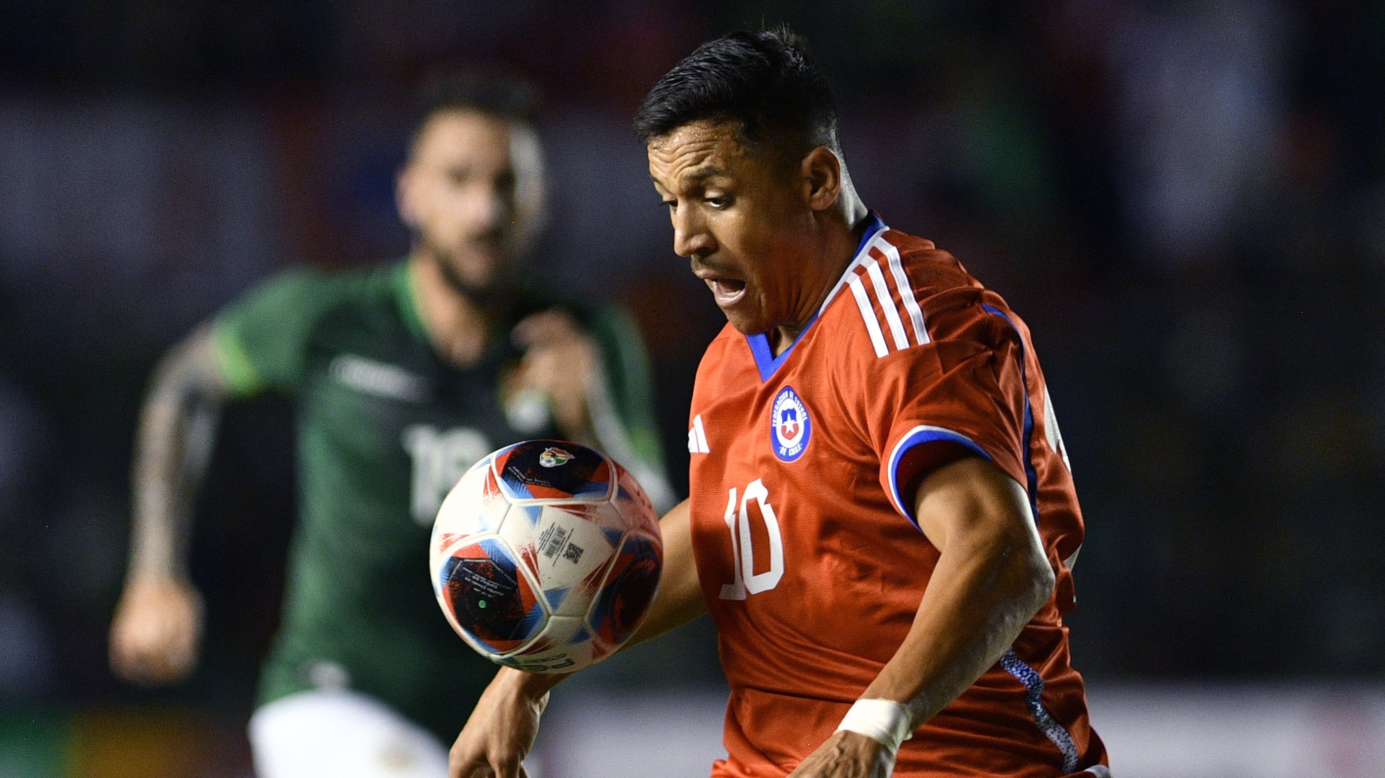 Alexis jugó su último partido el 21 de junio, ante Bolivia. / Aizar Raldés /AFP