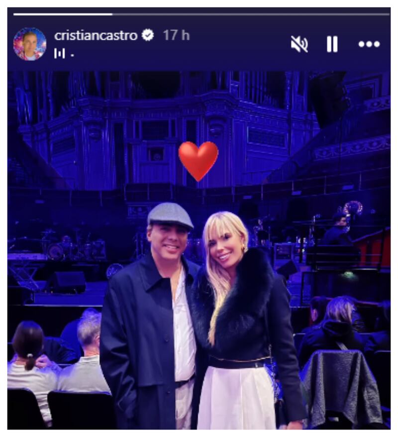 Cristian Castro y su nuevo amor