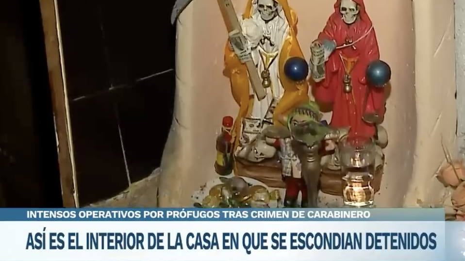 Santa Muerte / Captura CHV