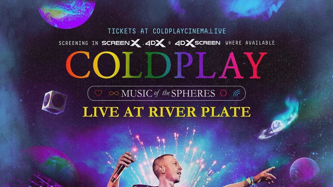 Coldplay llegará a los cines con “Music Of The Spheres: Live At River Play” / Instagram: @coldplay