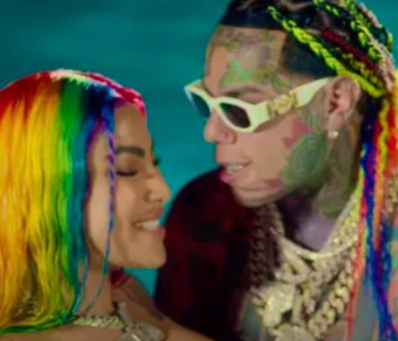 ¿Qué pensará Anuel? Tekashi y su primer gesto con la hija de Yailin