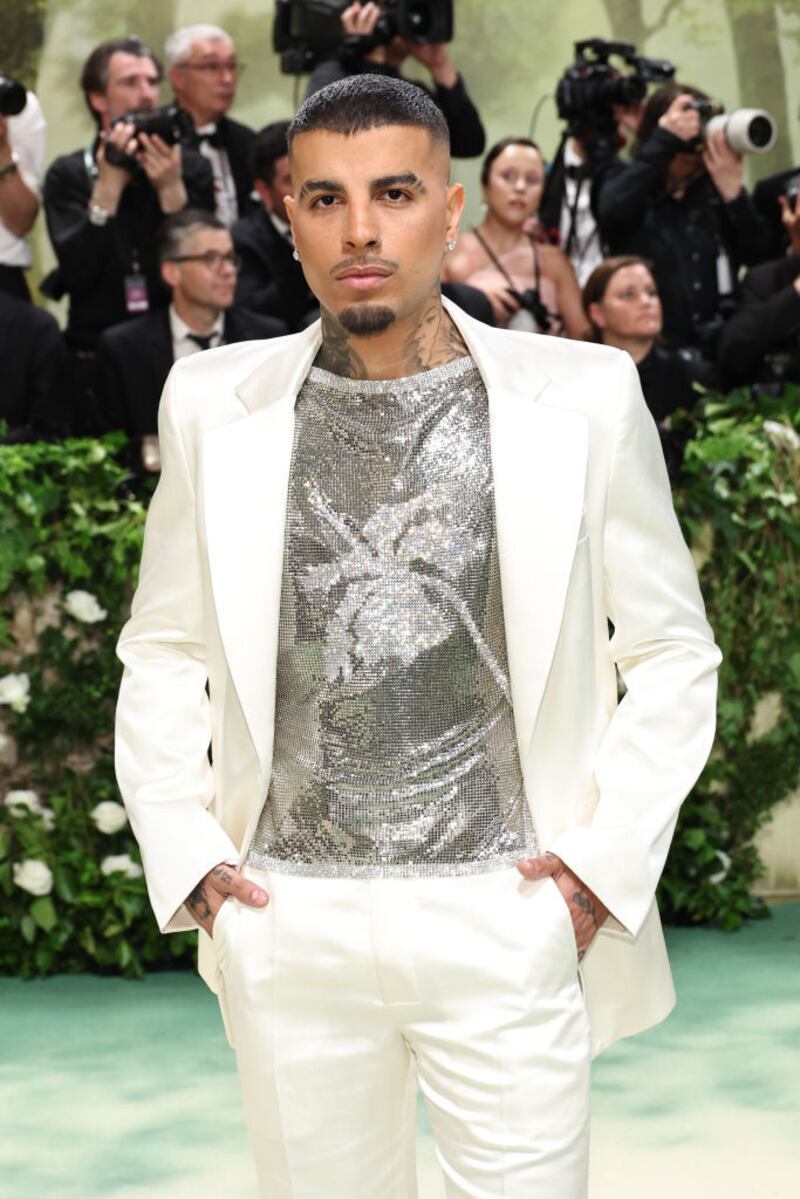 Rauw Alejandro en la Met Gala 2024