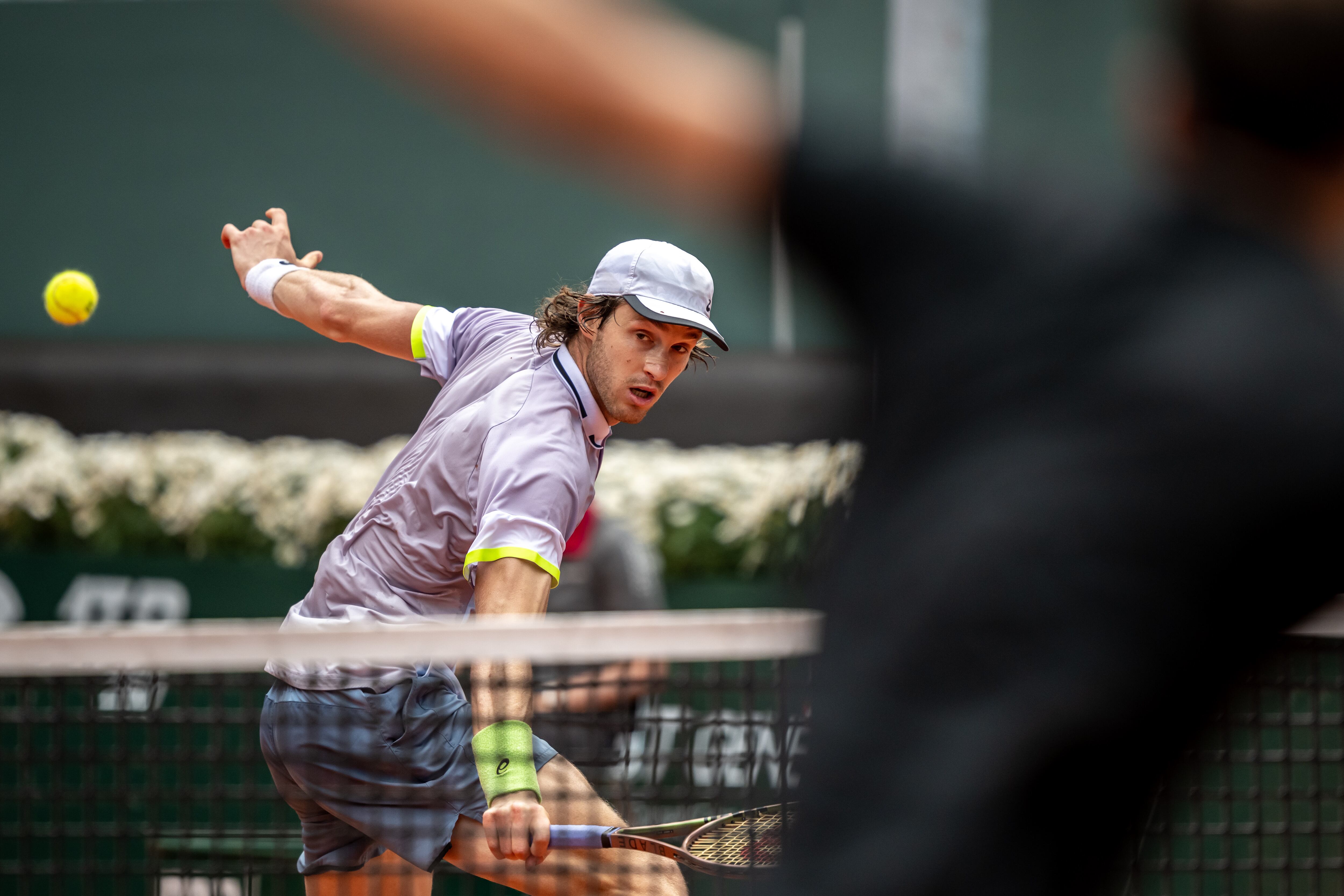 Nicolás Jarry está entre los 8 mejores en Halle. / AFP