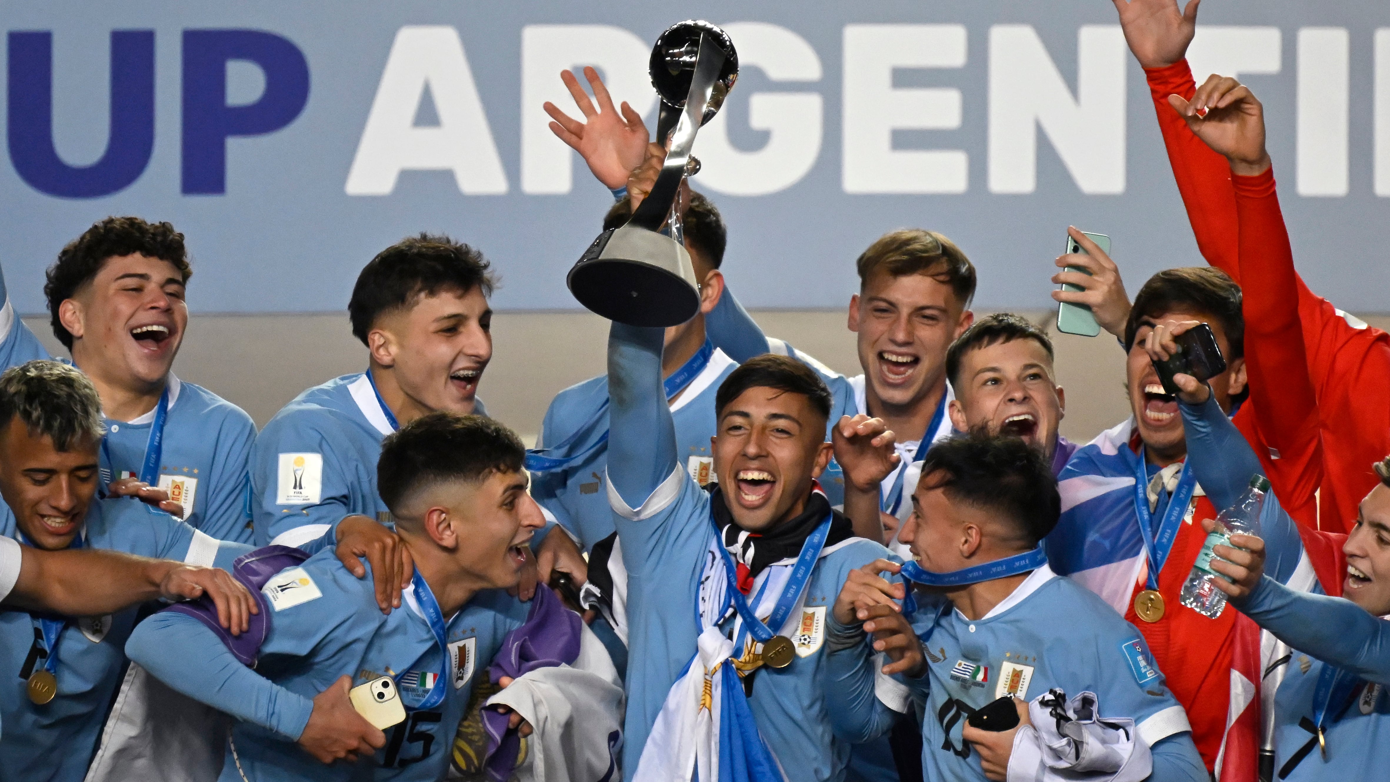 Uruguay se coronó campeón del Mundial Sub 20 / AFP